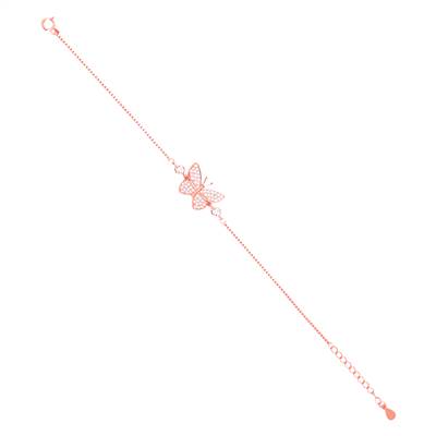 Butterfly Rosegold Bracelet