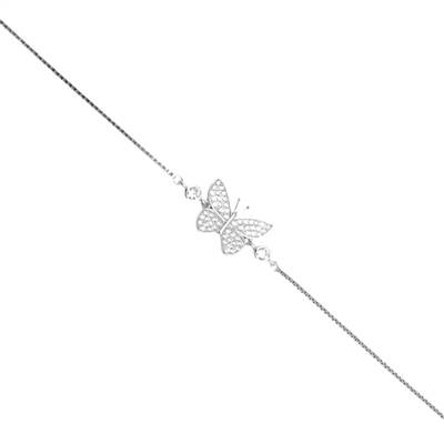Butterfly Silver Bracelet