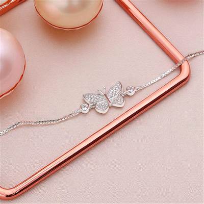 Butterfly Silver Bracelet