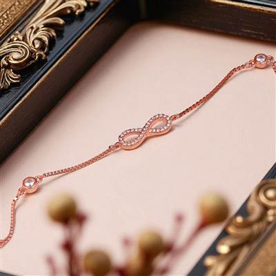 Infinity Rosegold Bracelet