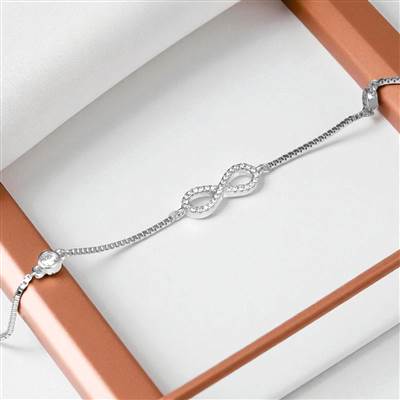 Infinity Silver Bracelet